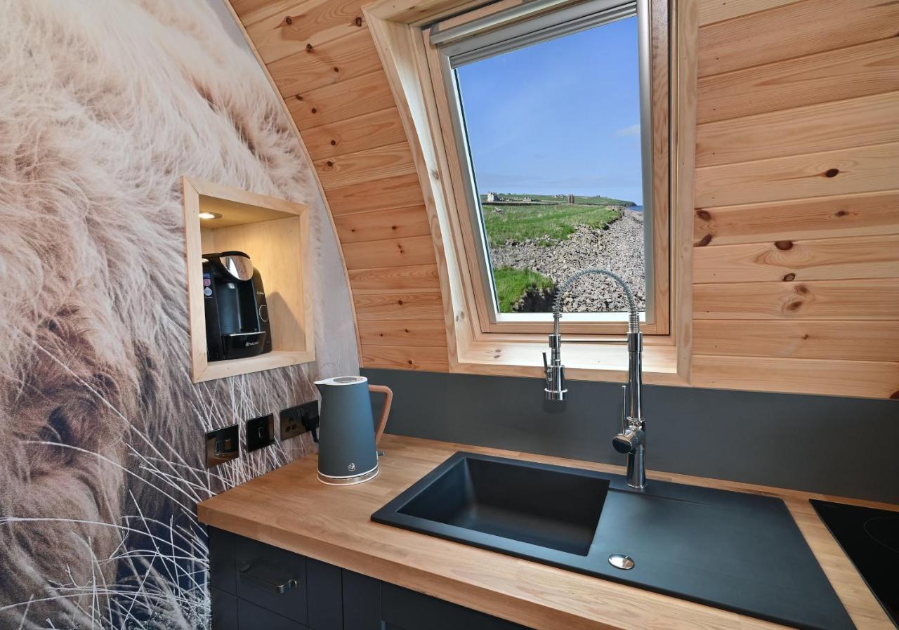 Pod 1, Sinclair Bay Lodges Keiss Eksteriør bilde